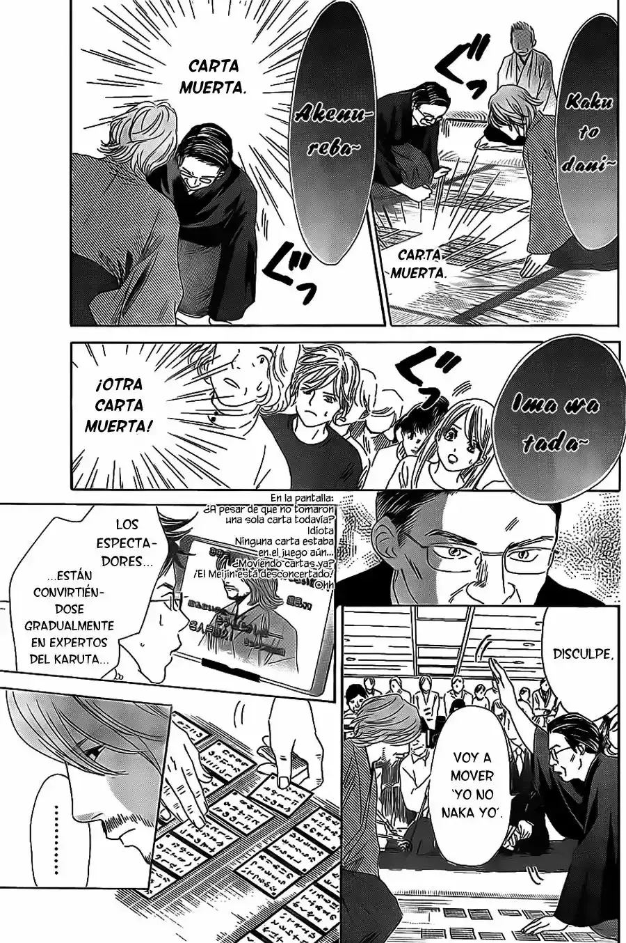 Chihayafuru capítulo 128, página 8