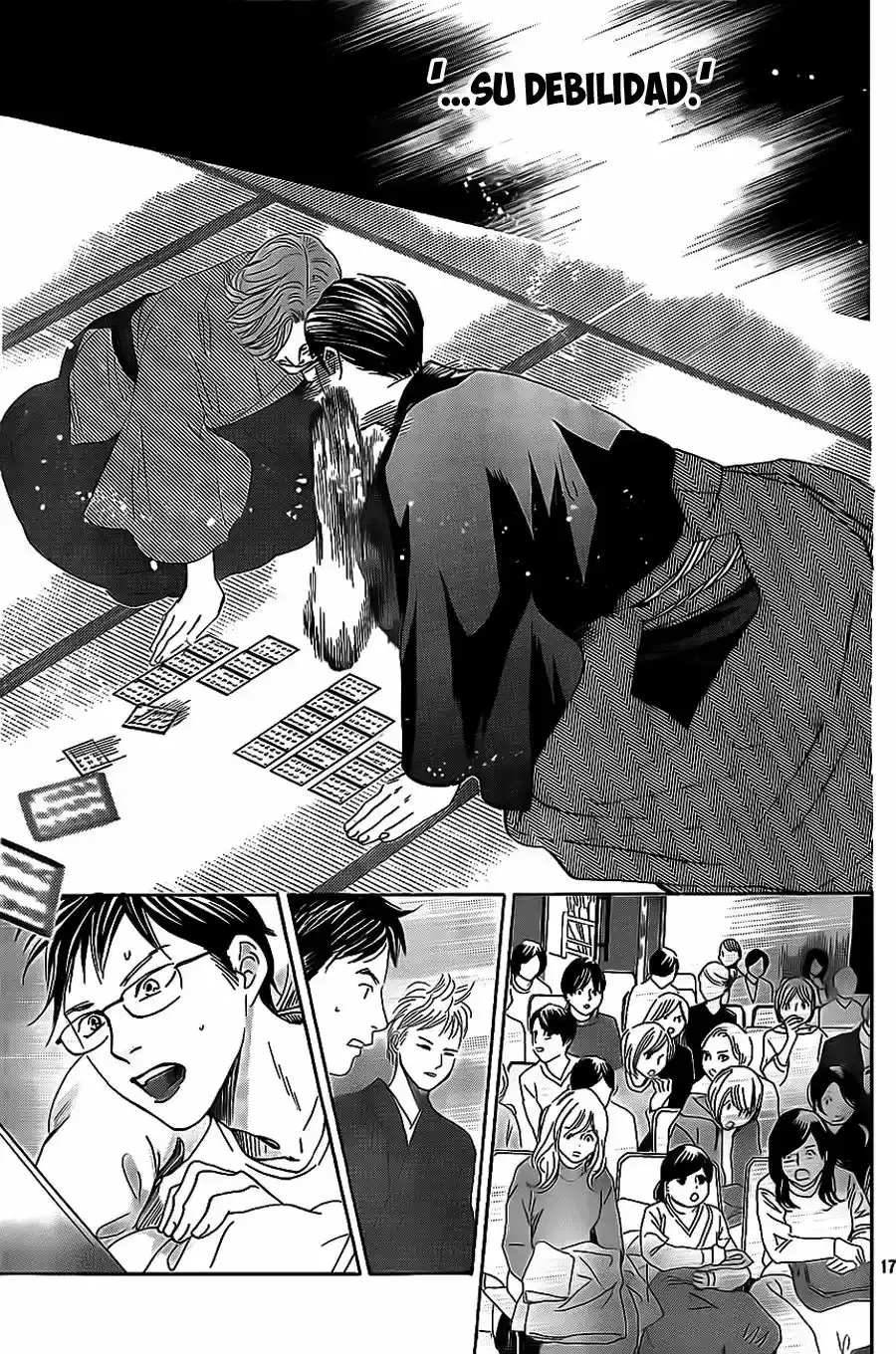 Chihayafuru capítulo 128, página 17