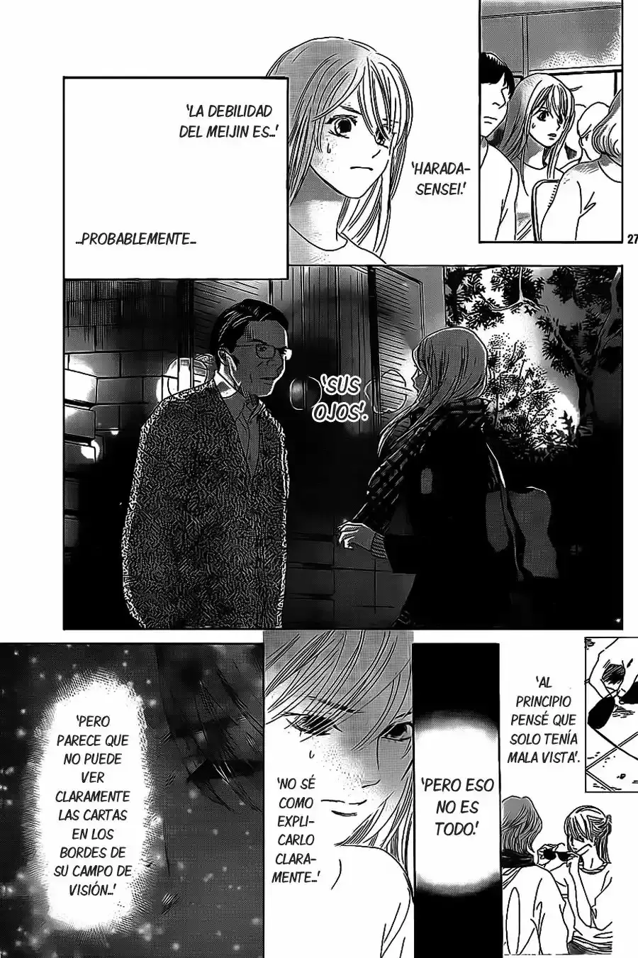 Chihayafuru capítulo 128, página 27