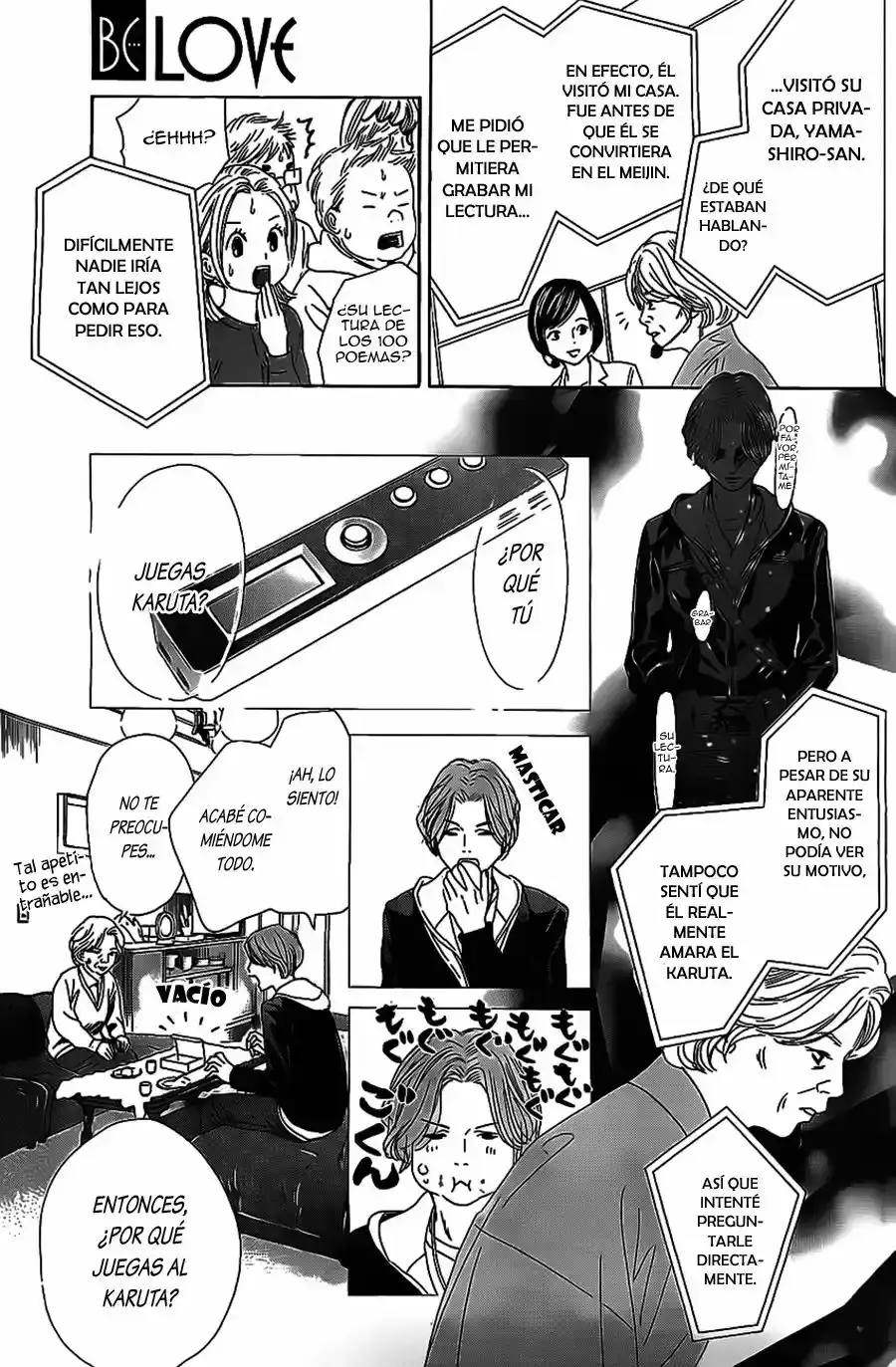 Chihayafuru capítulo 129, página 8