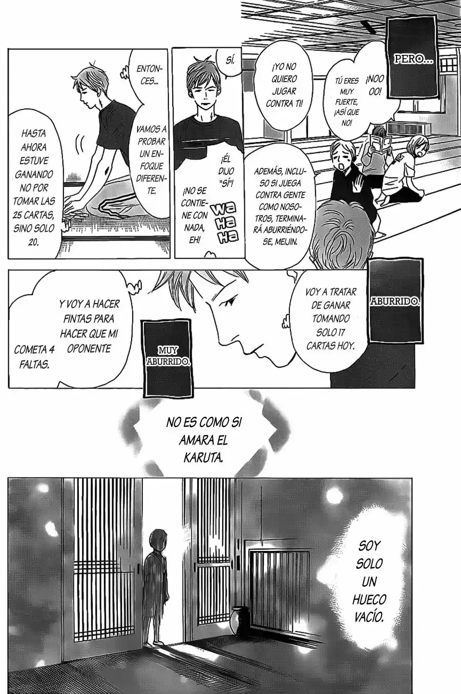 Chihayafuru capítulo 129, página 28