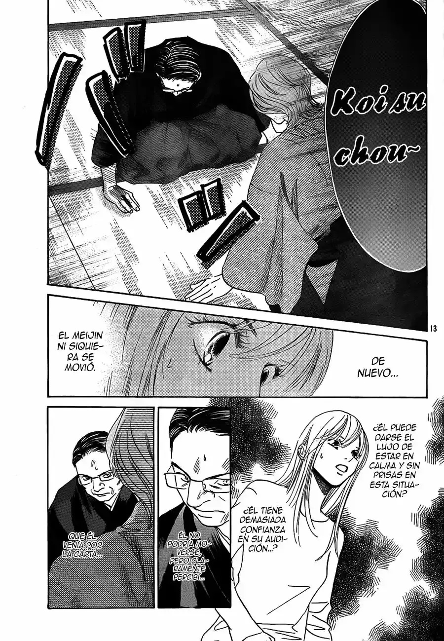 Chihayafuru capítulo 131, página 13
