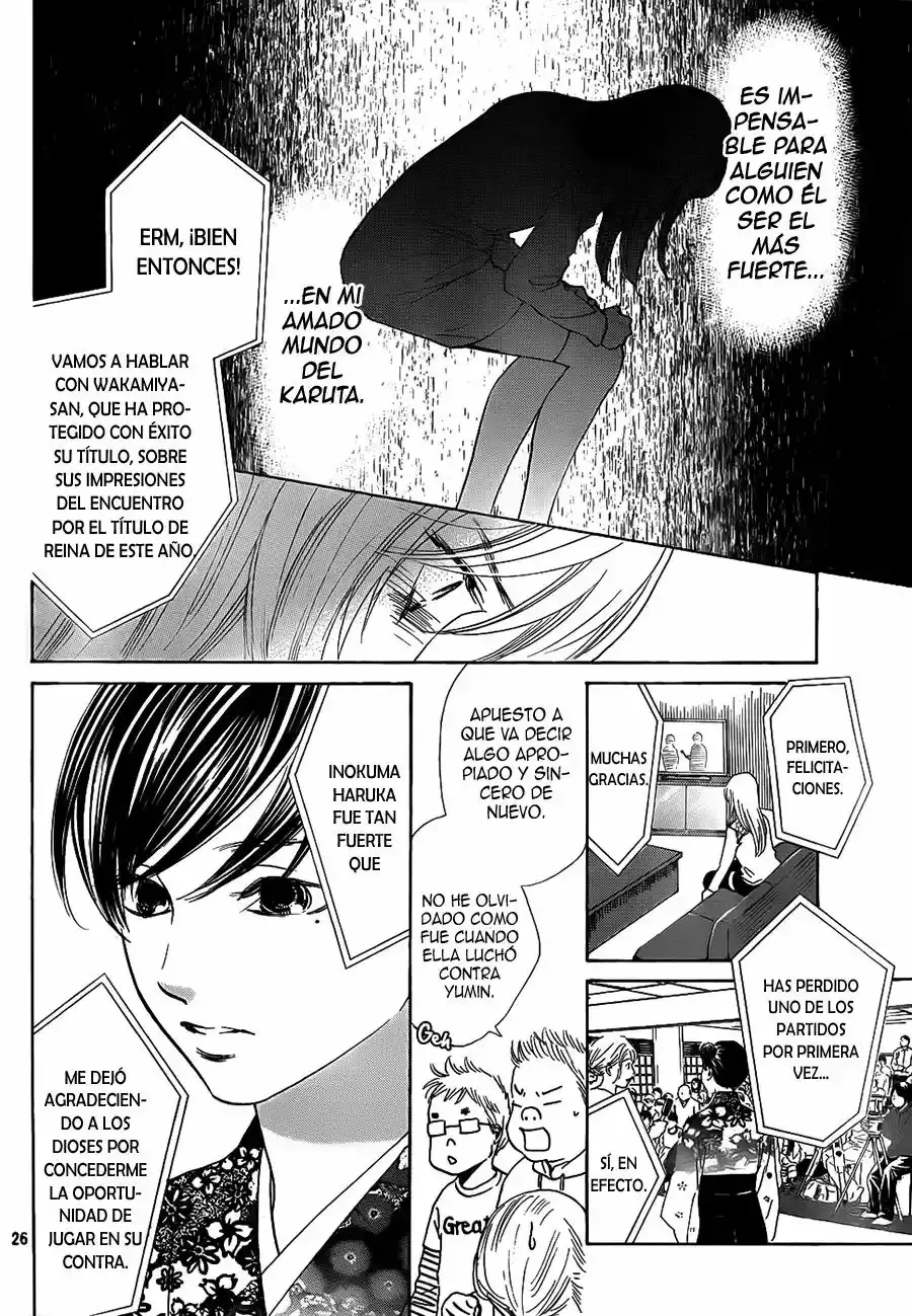Chihayafuru capítulo 131, página 25