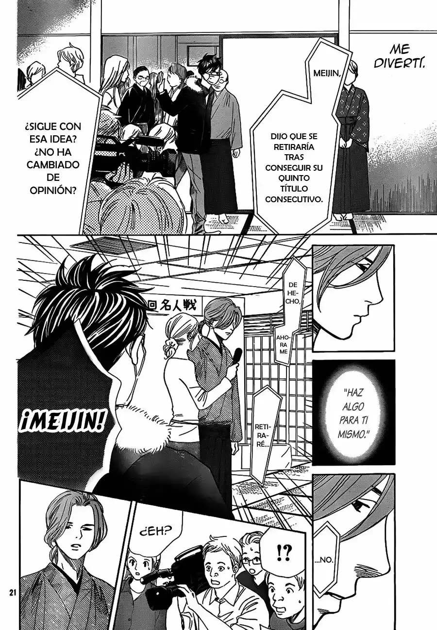 Chihayafuru capítulo 132, página 23