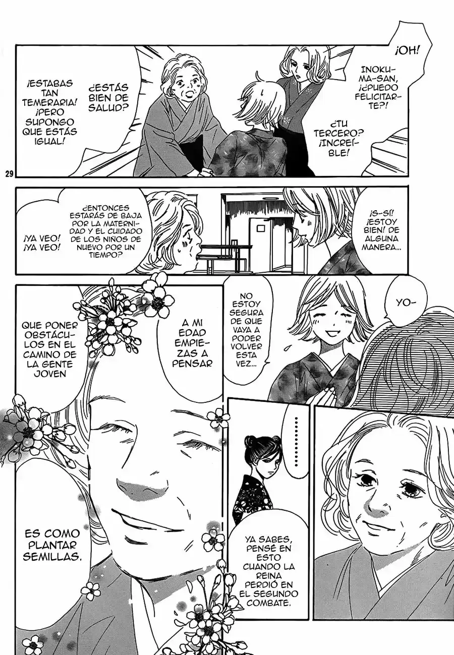Chihayafuru capítulo 132, página 30