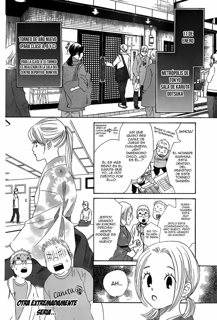 Chihayafuru capítulo 133, página 14