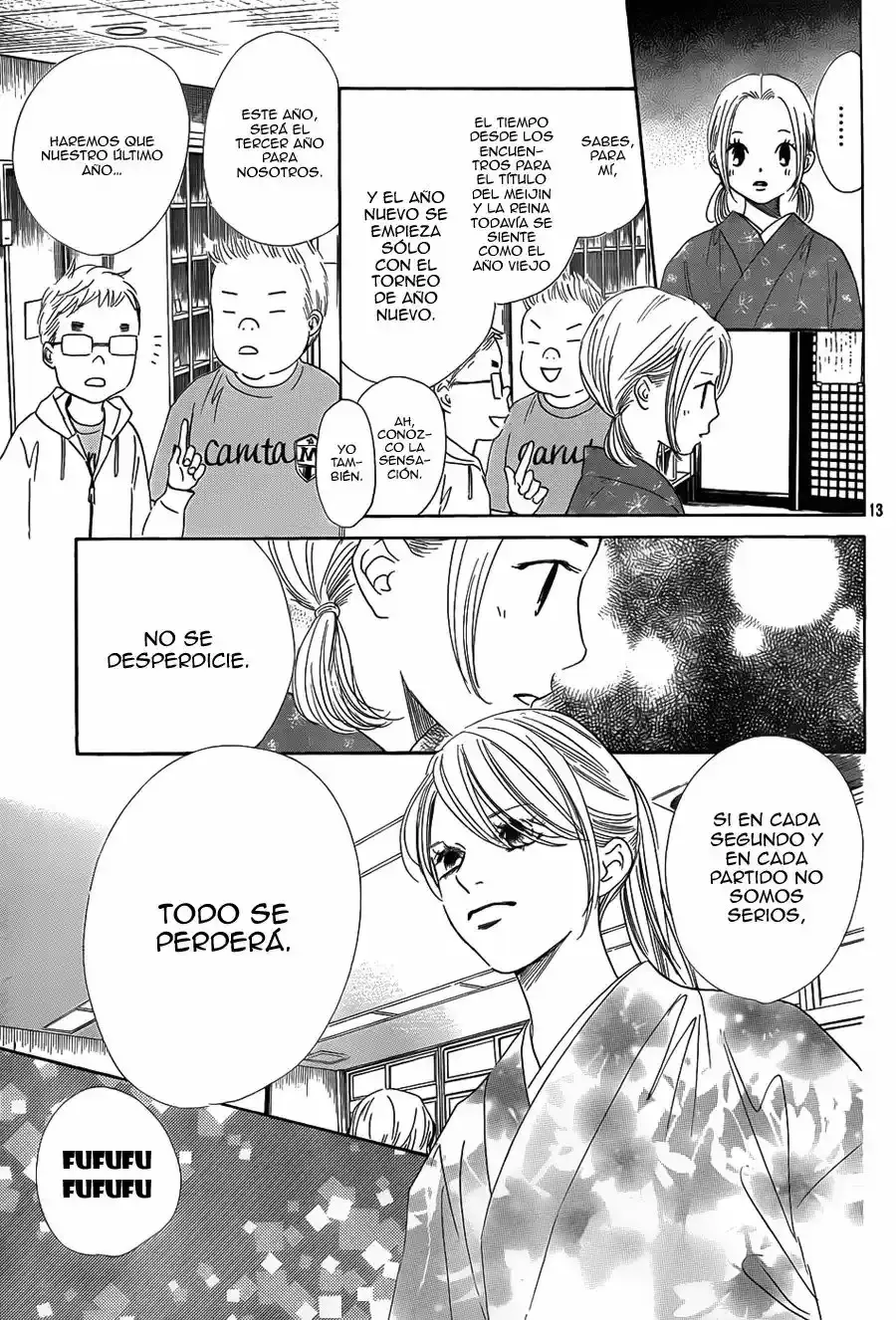 Chihayafuru capítulo 133, página 15