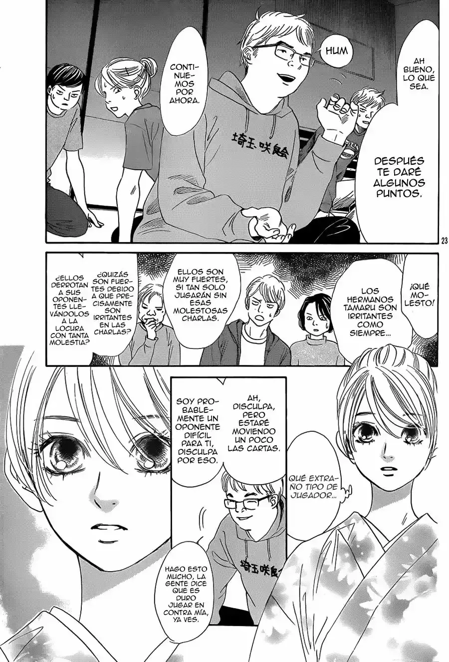 Chihayafuru capítulo 133, página 25