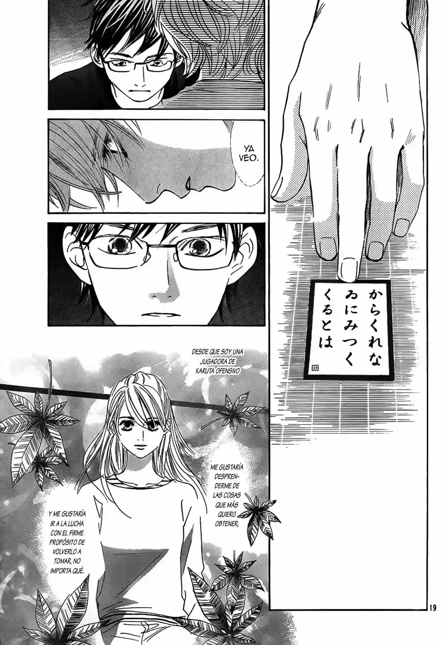 Chihayafuru capítulo 134, página 22