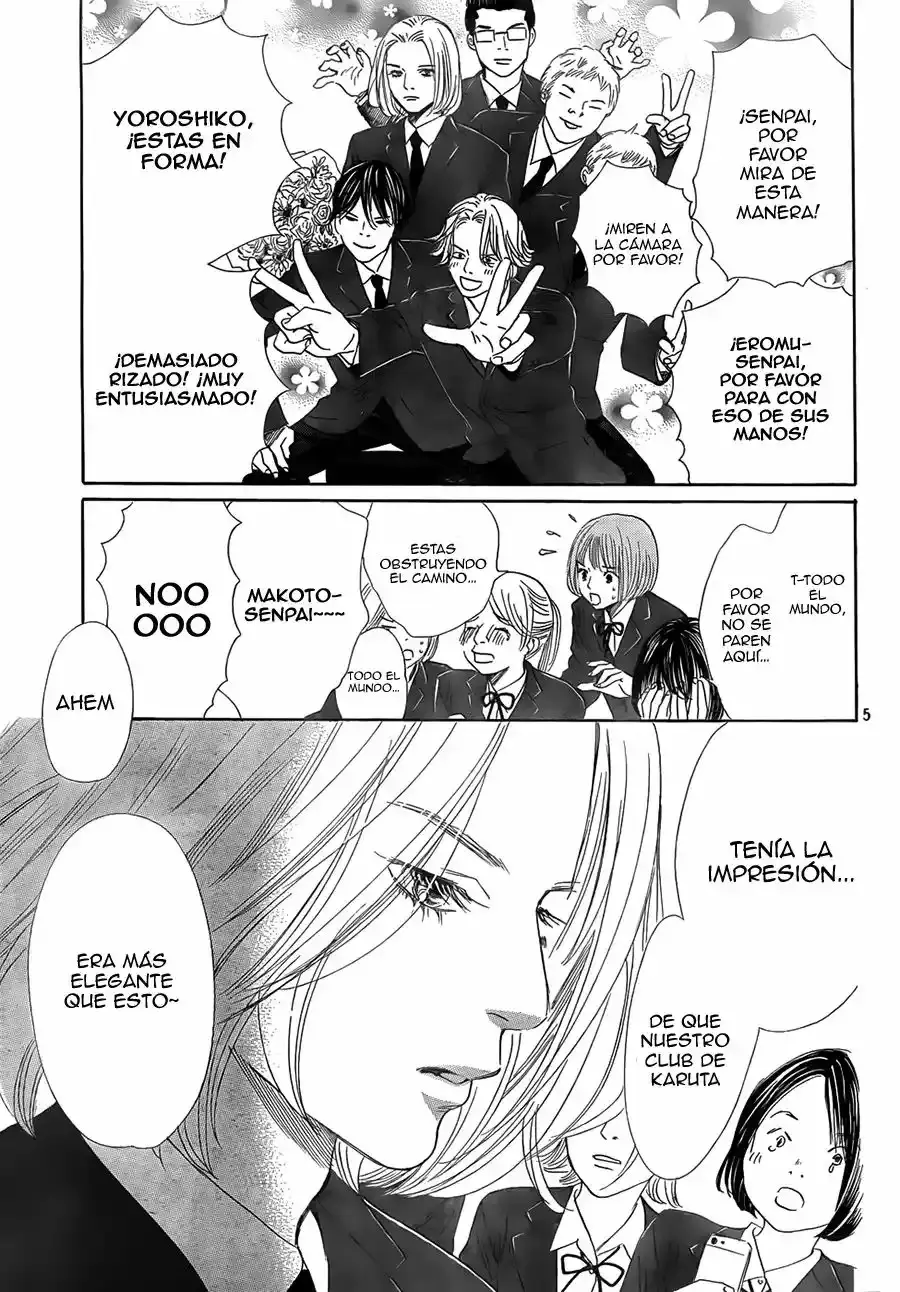 Chihayafuru capítulo 136, página 6