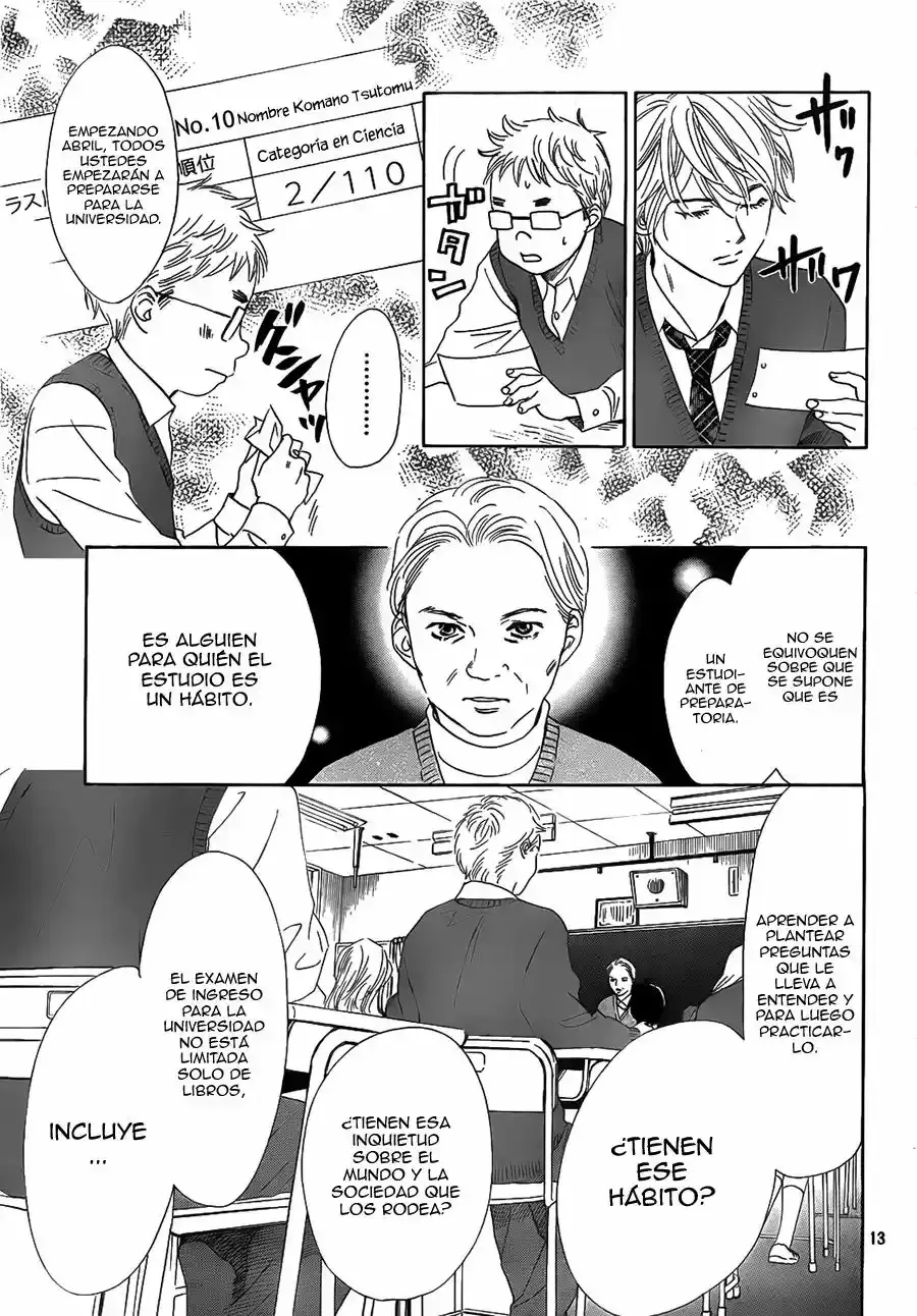 Chihayafuru capítulo 136, página 14