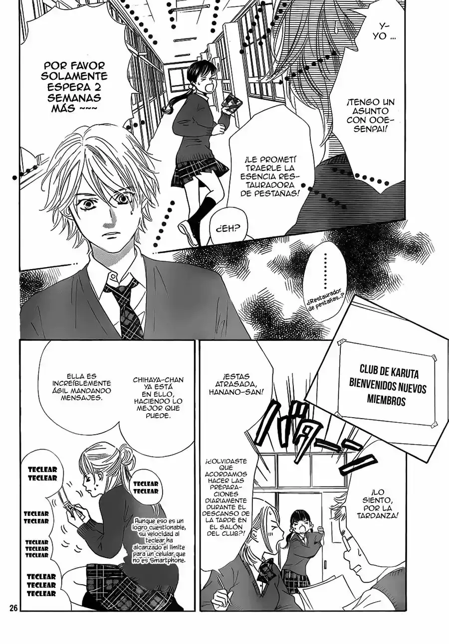 Chihayafuru capítulo 136, página 27