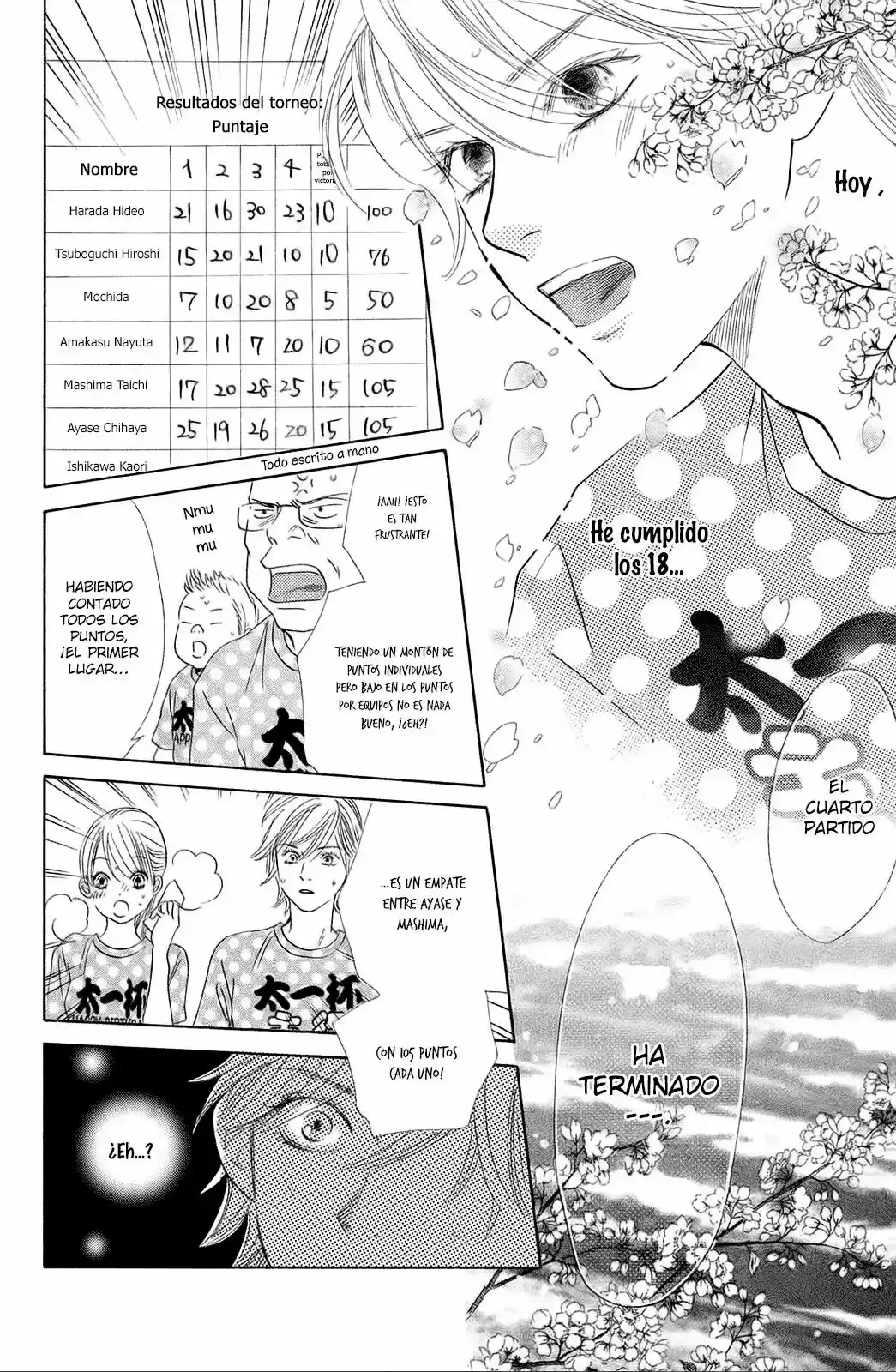 Chihayafuru capítulo 137, página 21