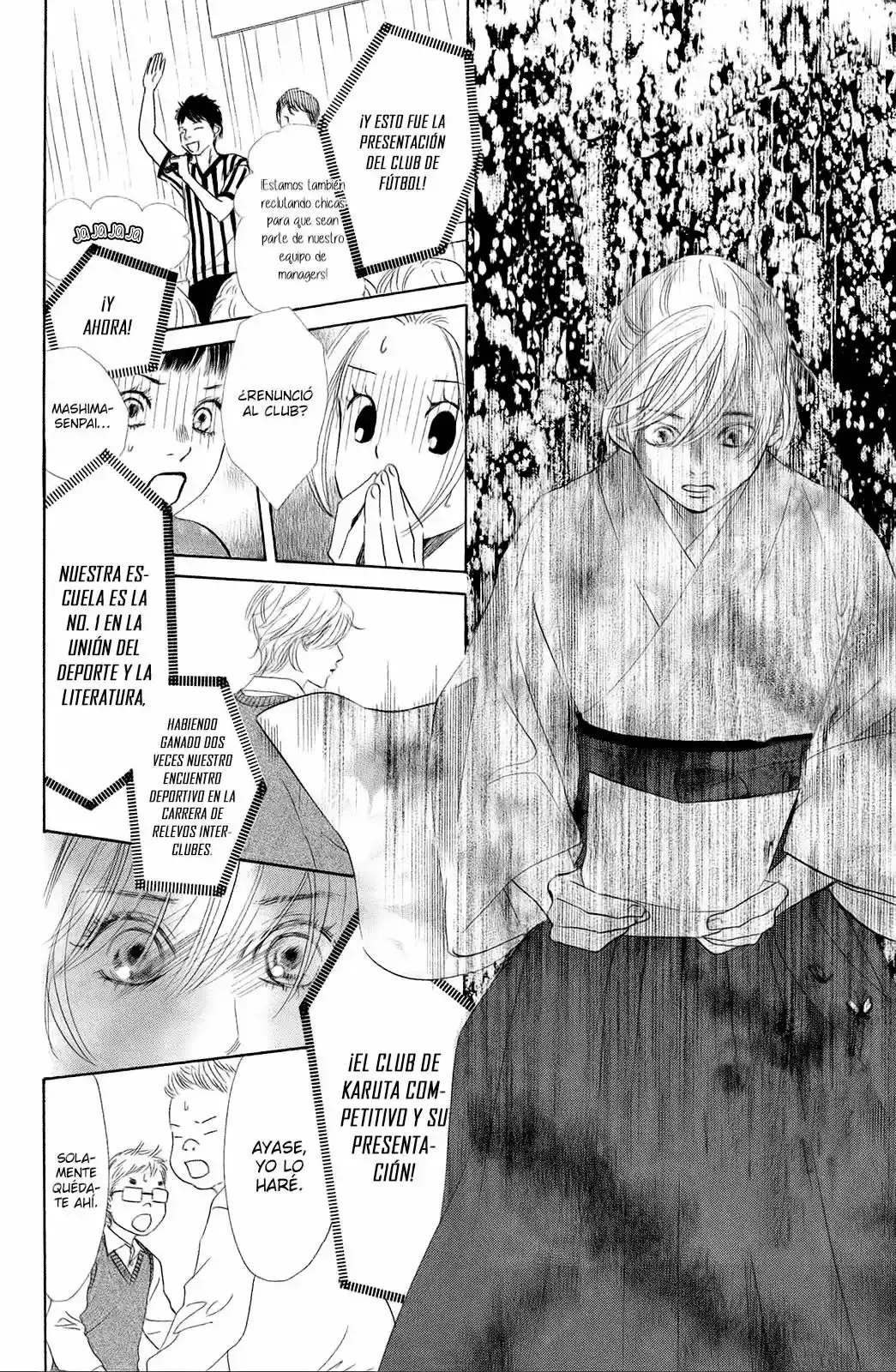 Chihayafuru capítulo 138, página 27