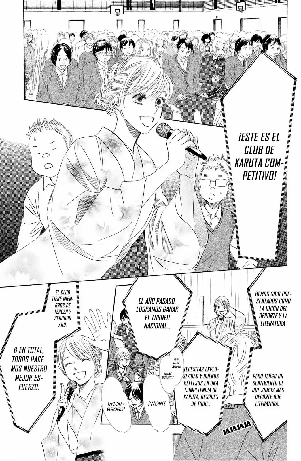 Chihayafuru capítulo 138, página 28