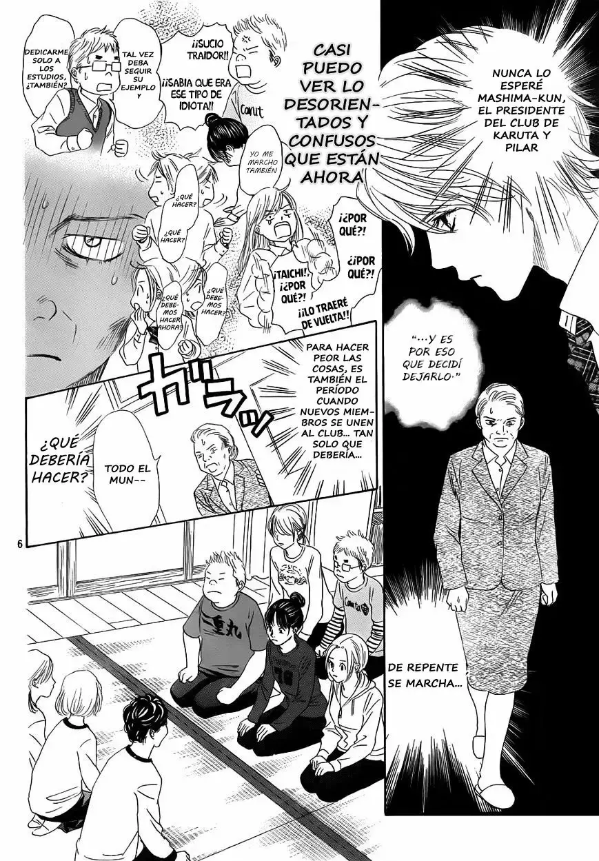Chihayafuru capítulo 139, página 8