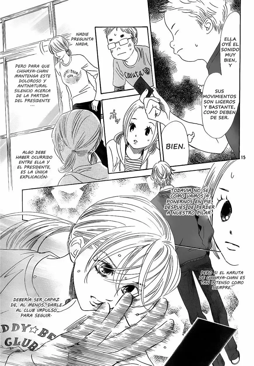 Chihayafuru capítulo 139, página 17
