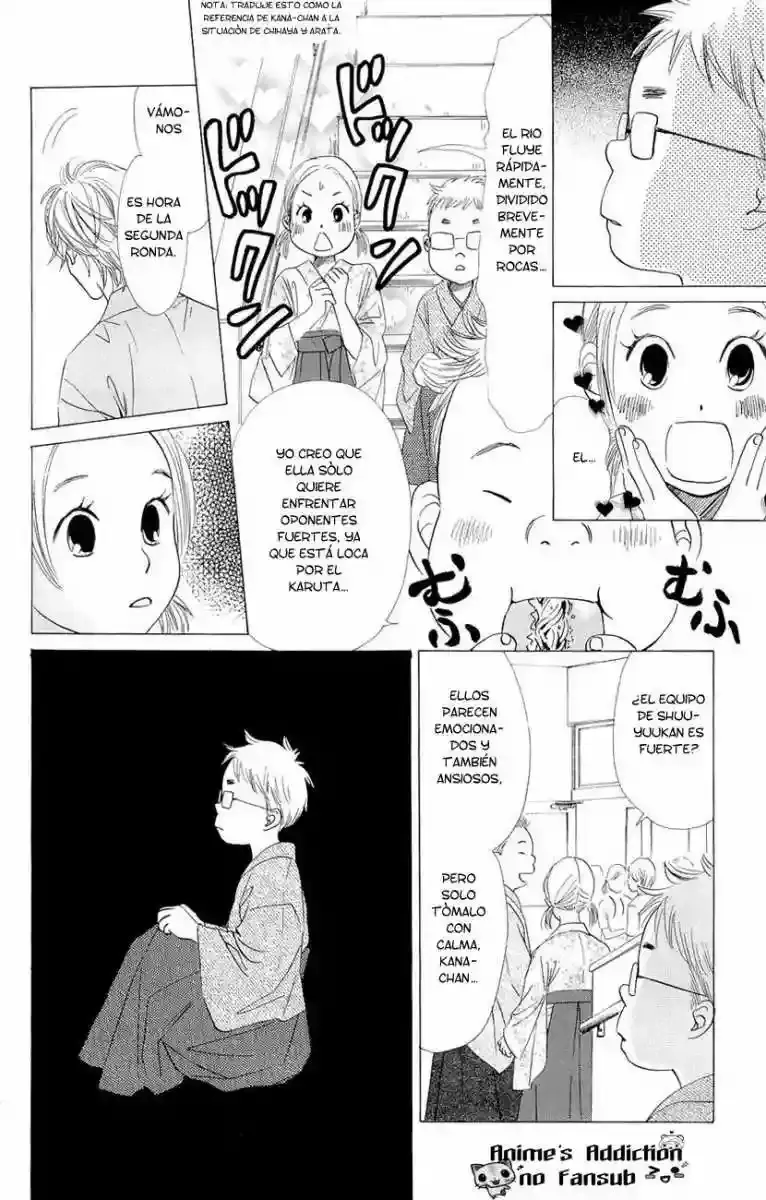 Chihayafuru capítulo 14, página 18
