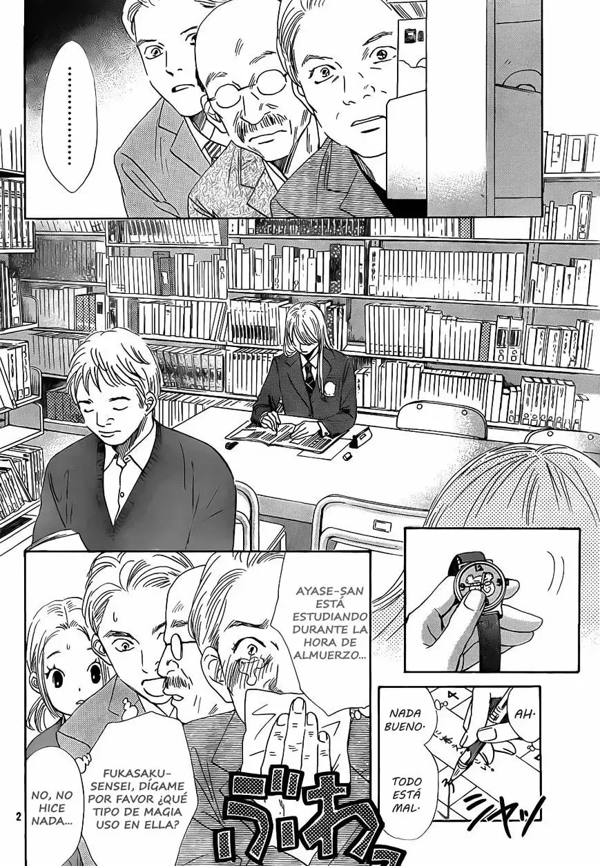 Chihayafuru capítulo 140, página 4