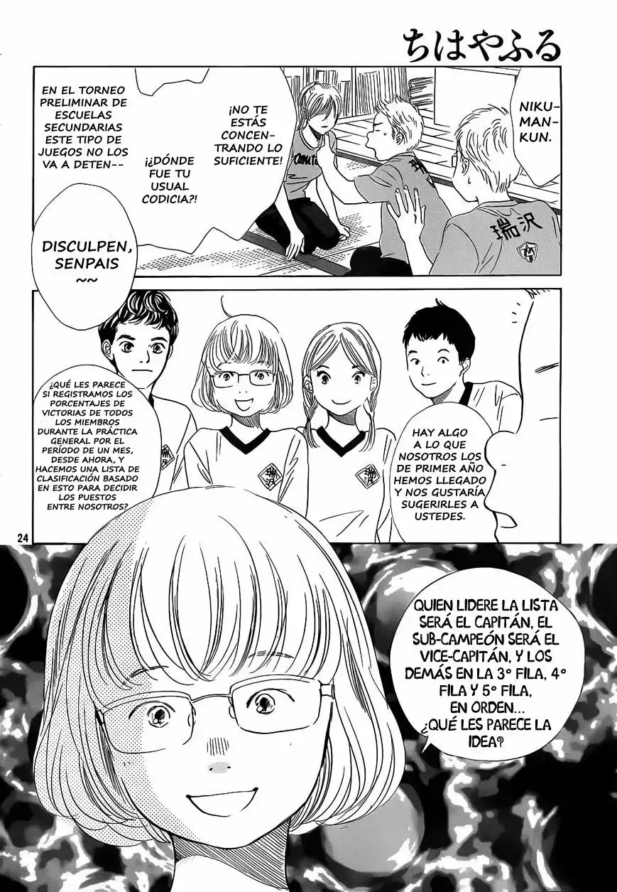 Chihayafuru capítulo 140, página 25