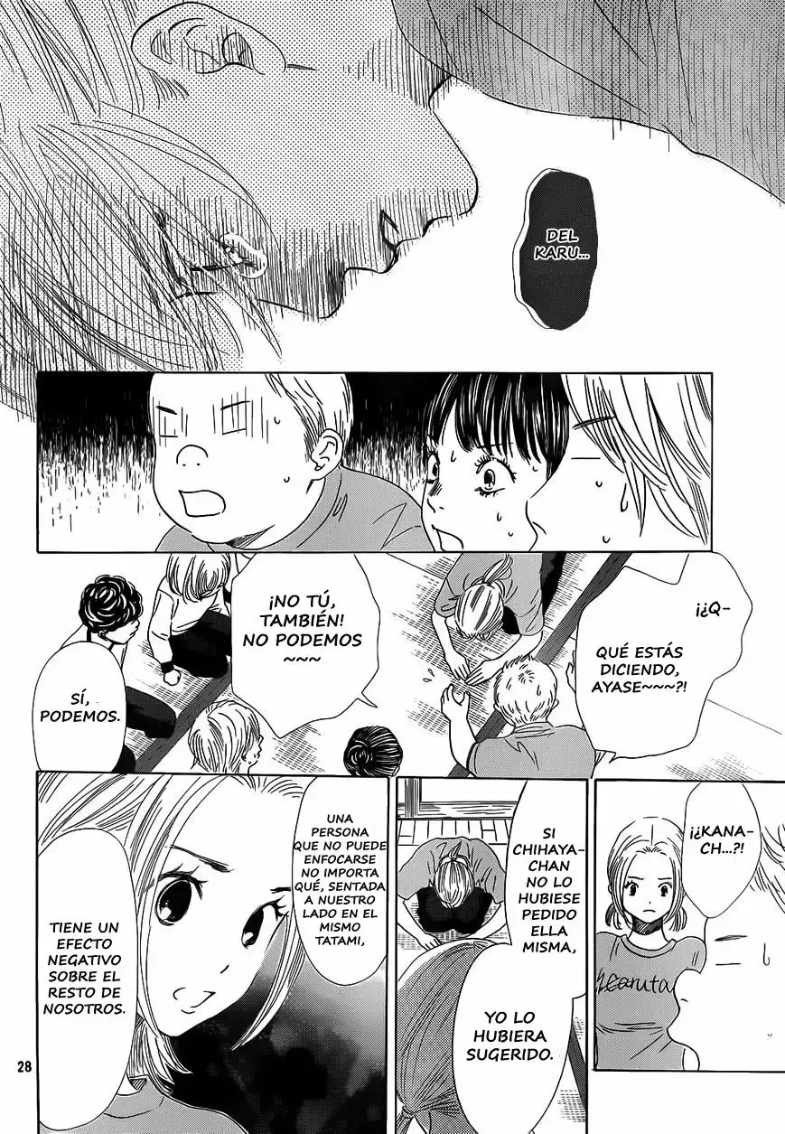 Chihayafuru capítulo 140, página 29