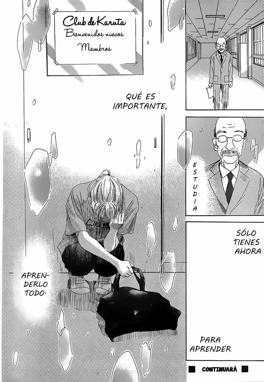 Chihayafuru capítulo 140, página 33