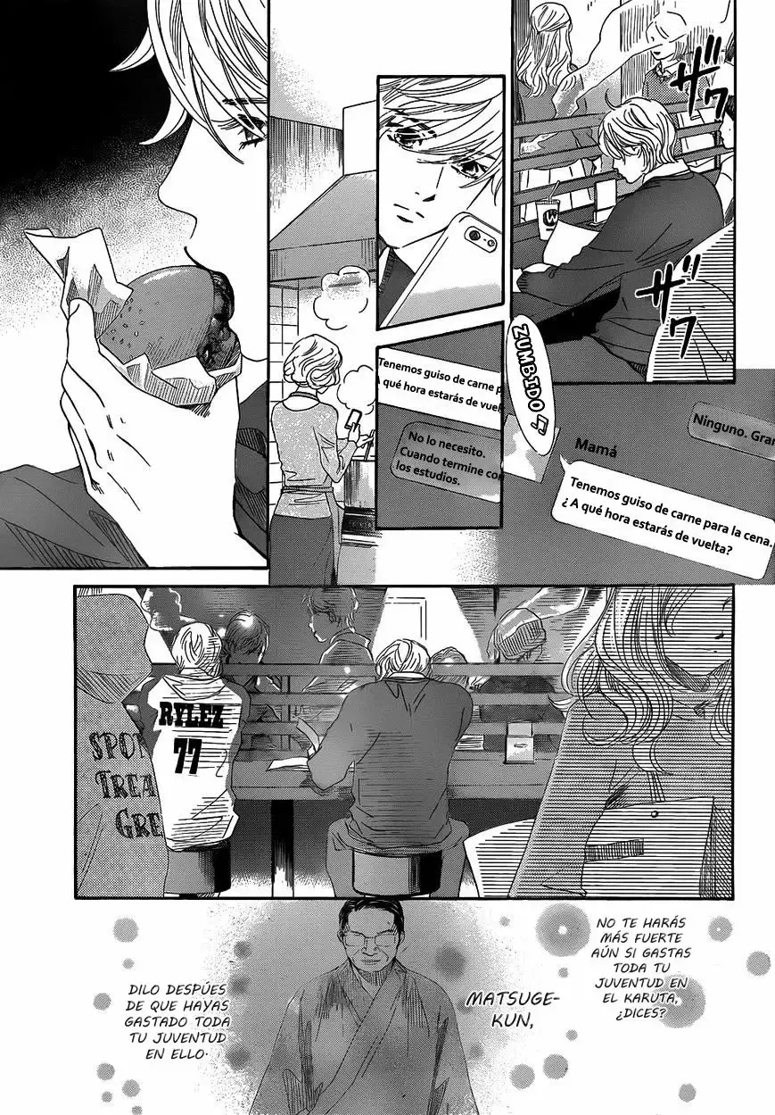 Chihayafuru capítulo 141, página 18