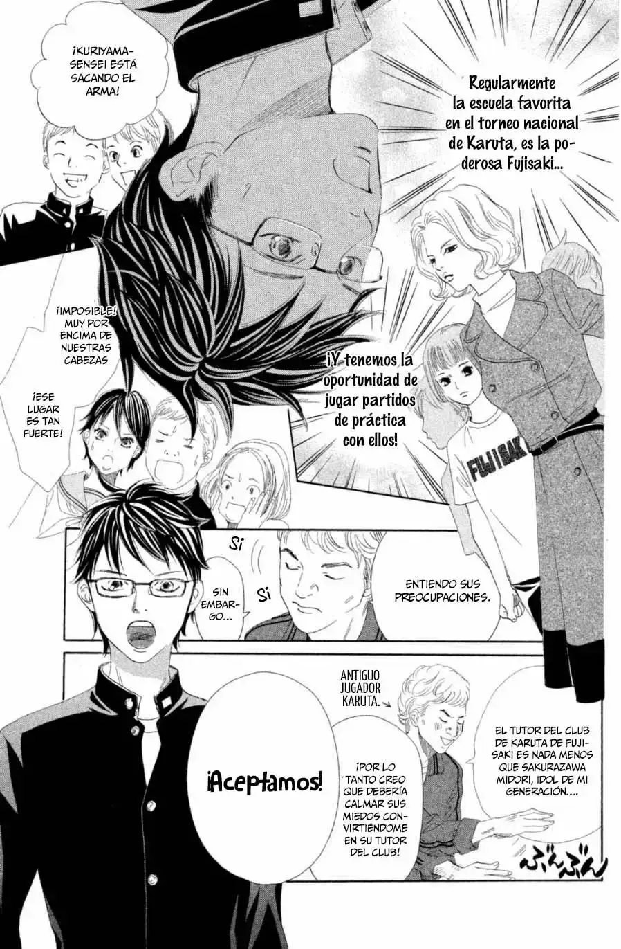 Chihayafuru capítulo 142, página 4