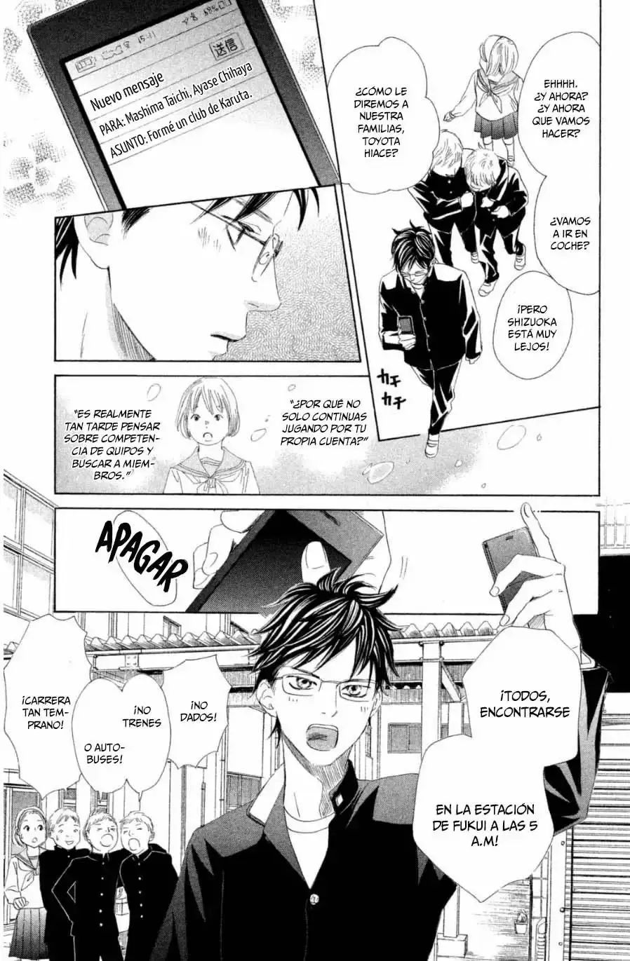 Chihayafuru capítulo 142, página 5