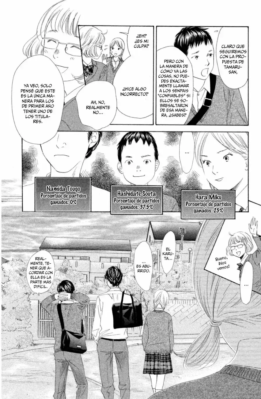 Chihayafuru capítulo 142, página 11