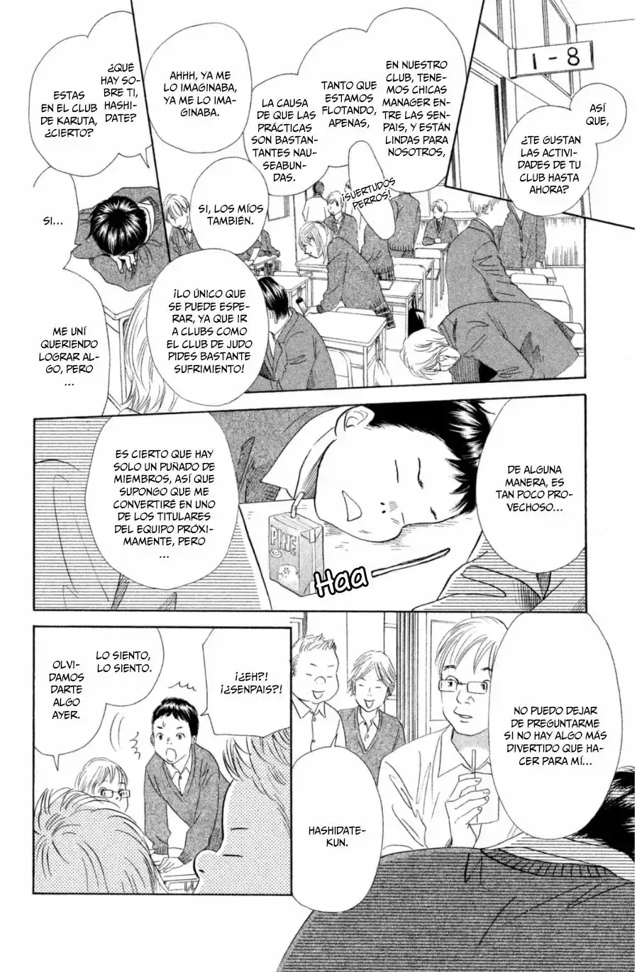 Chihayafuru capítulo 142, página 14