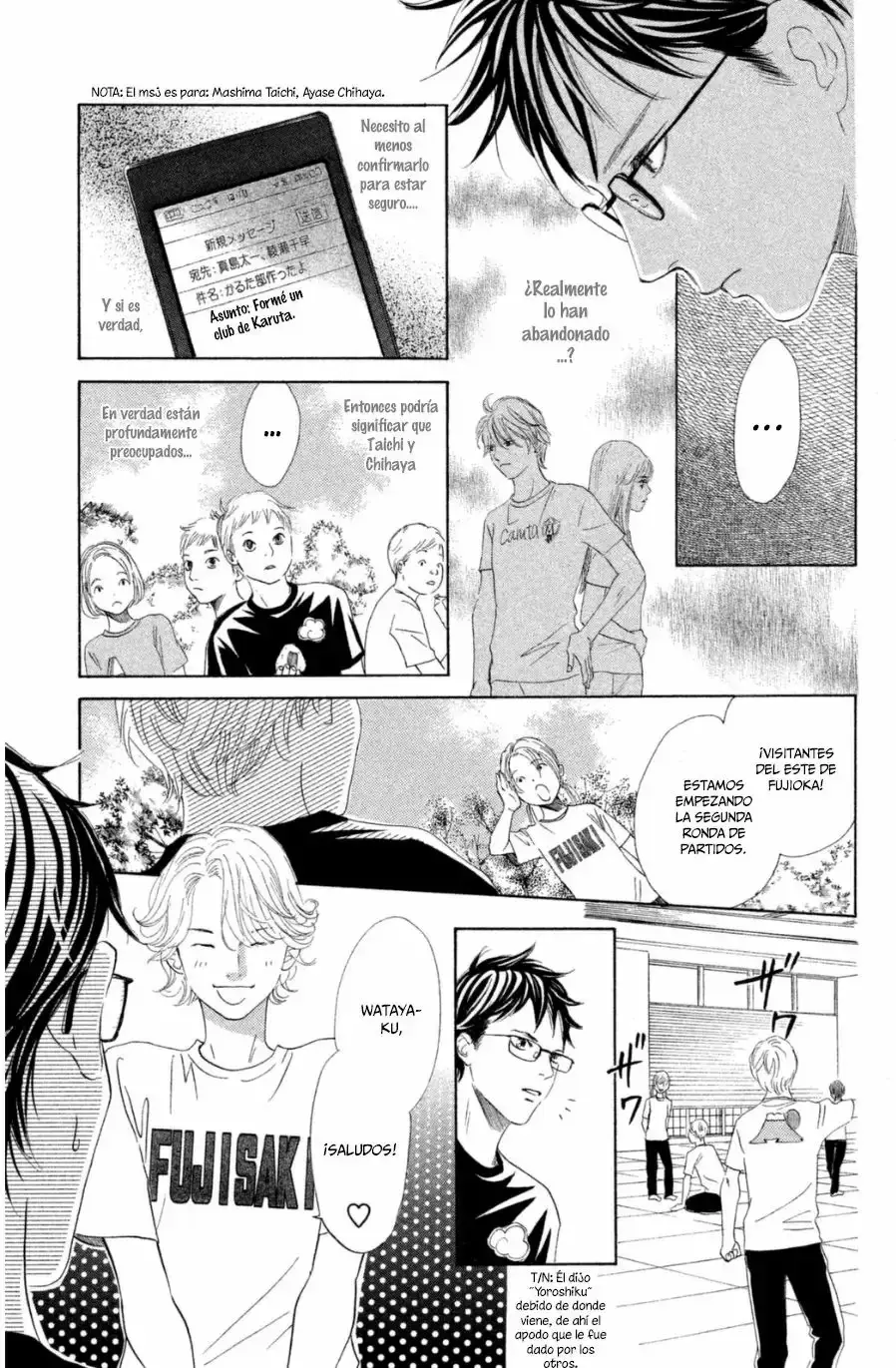 Chihayafuru capítulo 143, página 12