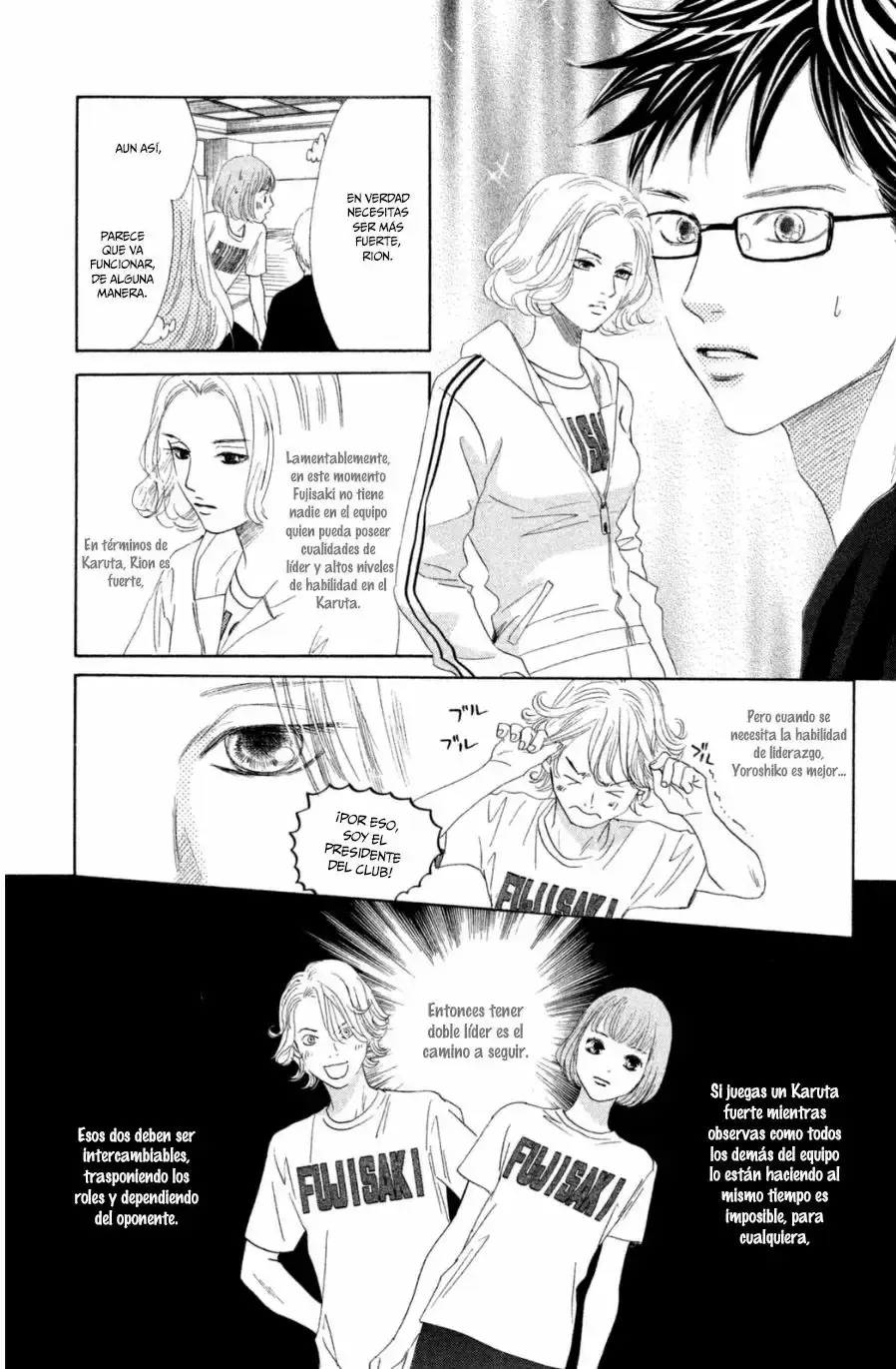 Chihayafuru capítulo 143, página 14