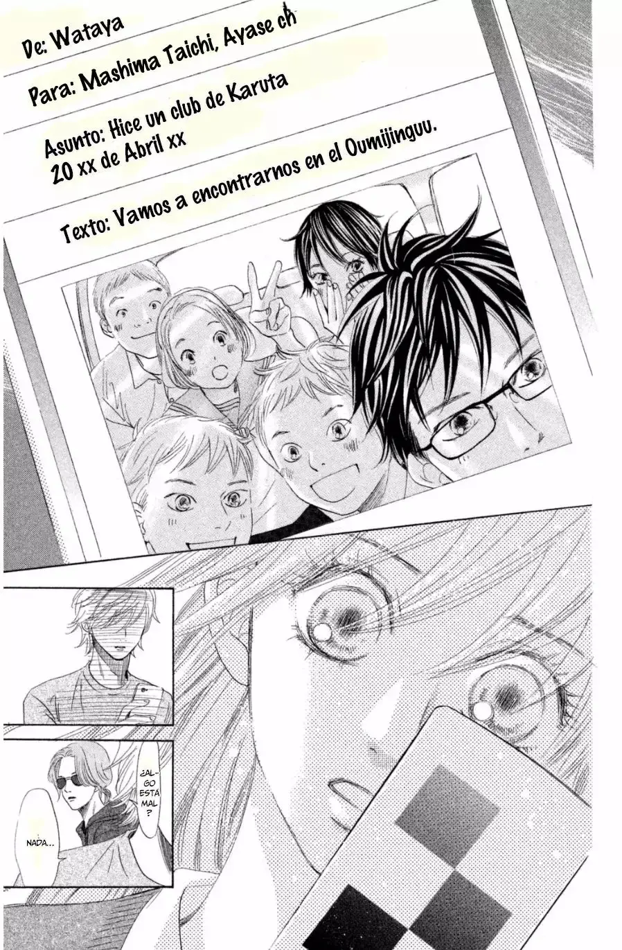 Chihayafuru capítulo 143, página 36