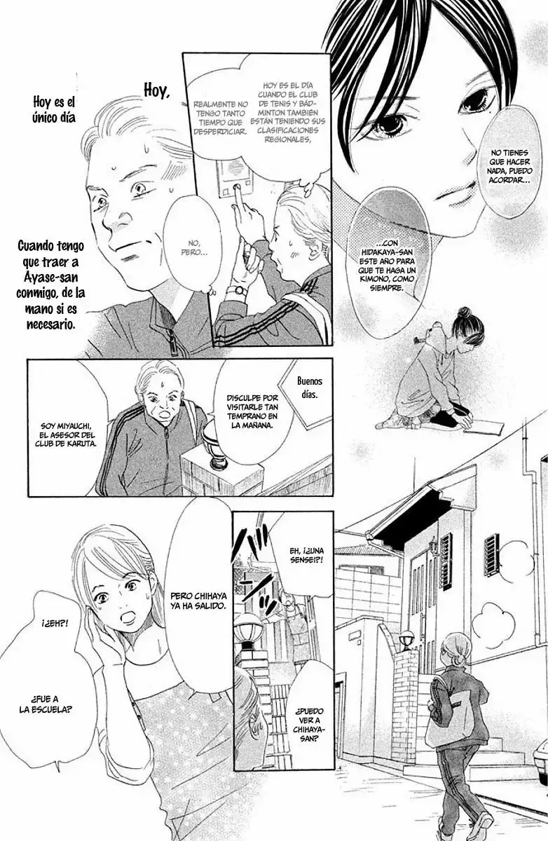 Chihayafuru capítulo 144, página 30