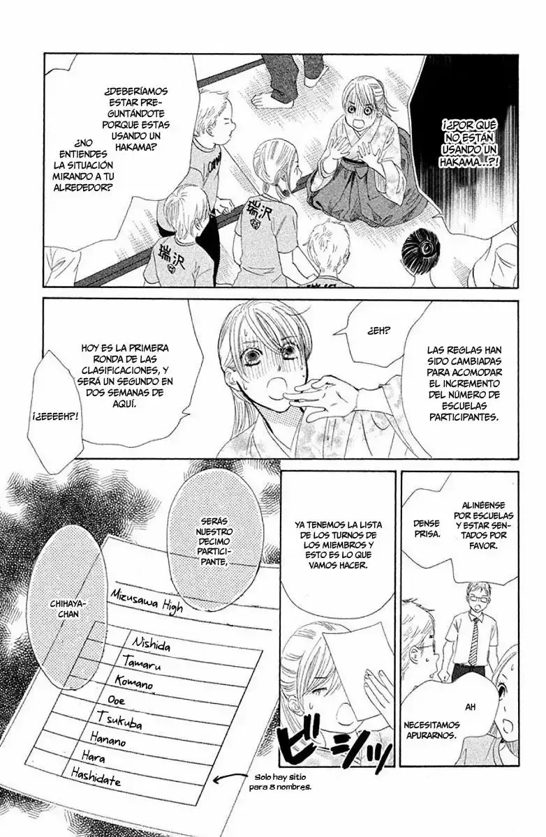 Chihayafuru capítulo 144, página 37