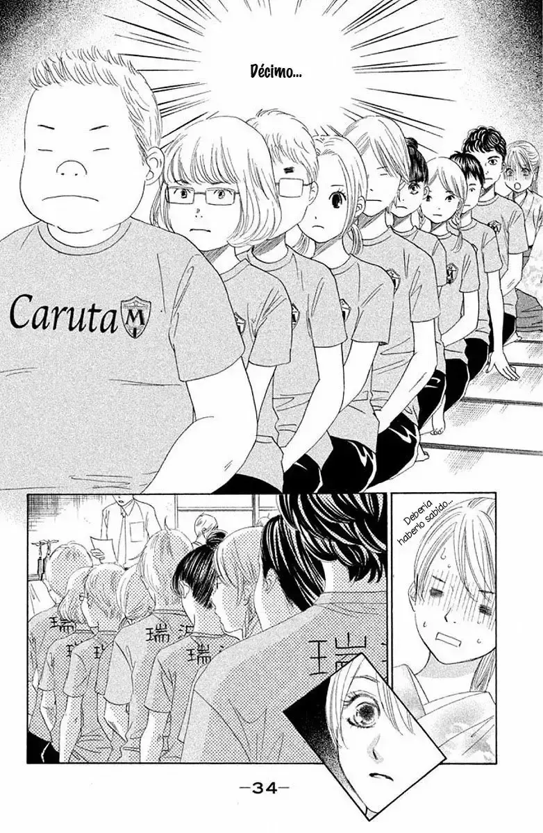 Chihayafuru capítulo 144, página 38