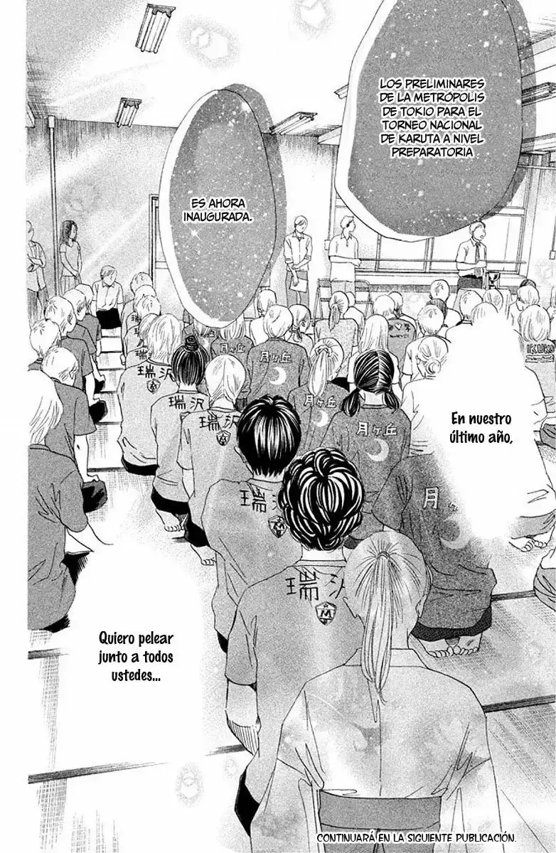 Chihayafuru capítulo 144, página 40