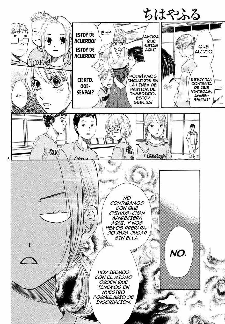 Chihayafuru capítulo 145, página 10