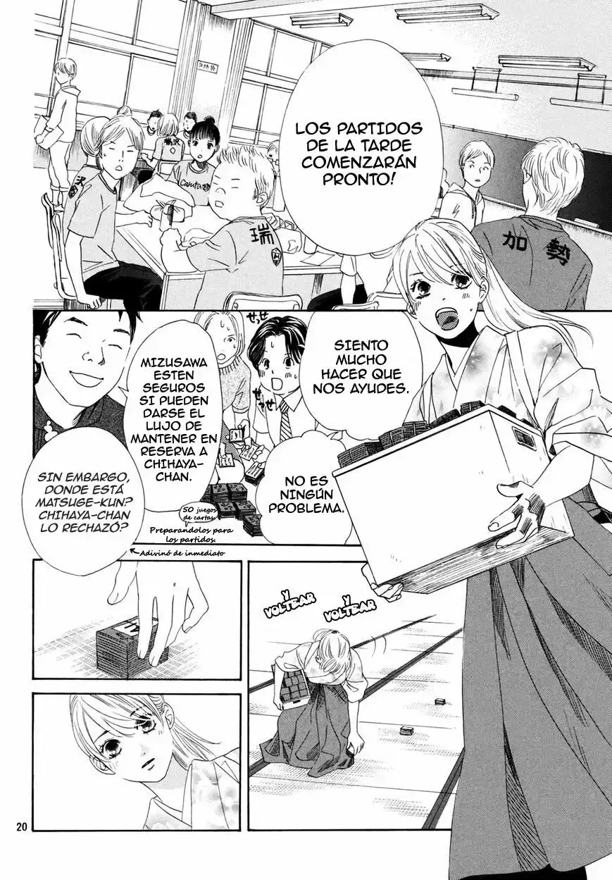 Chihayafuru capítulo 145, página 24
