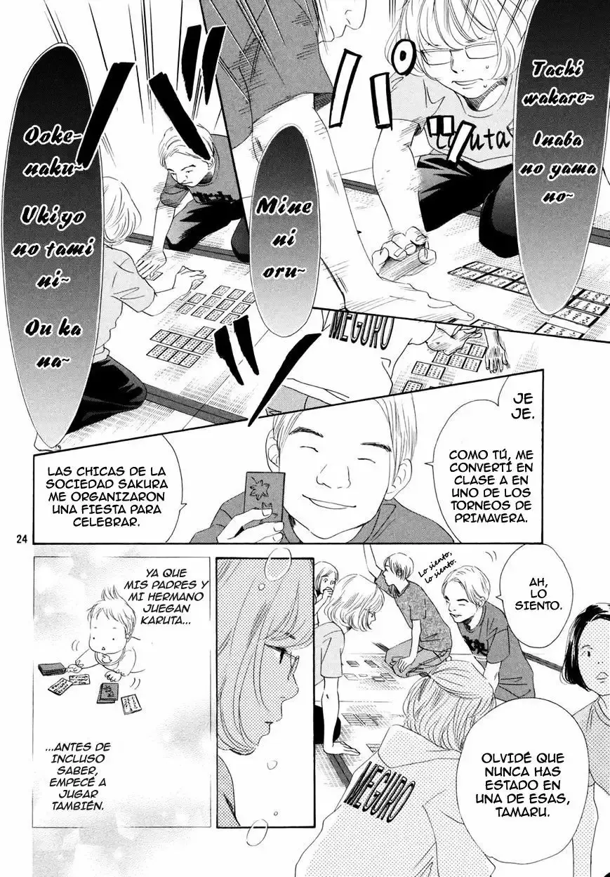 Chihayafuru capítulo 145, página 28