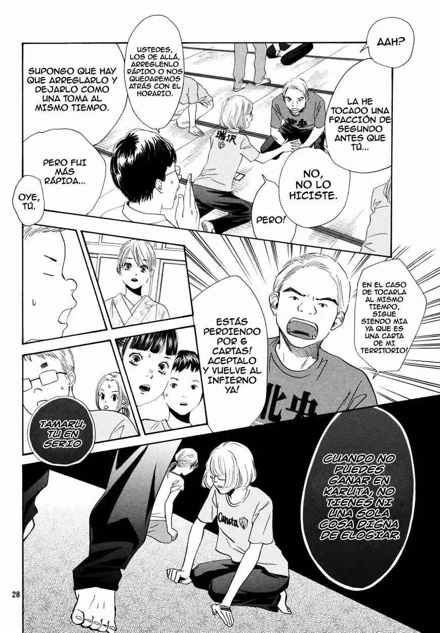 Chihayafuru capítulo 145, página 32