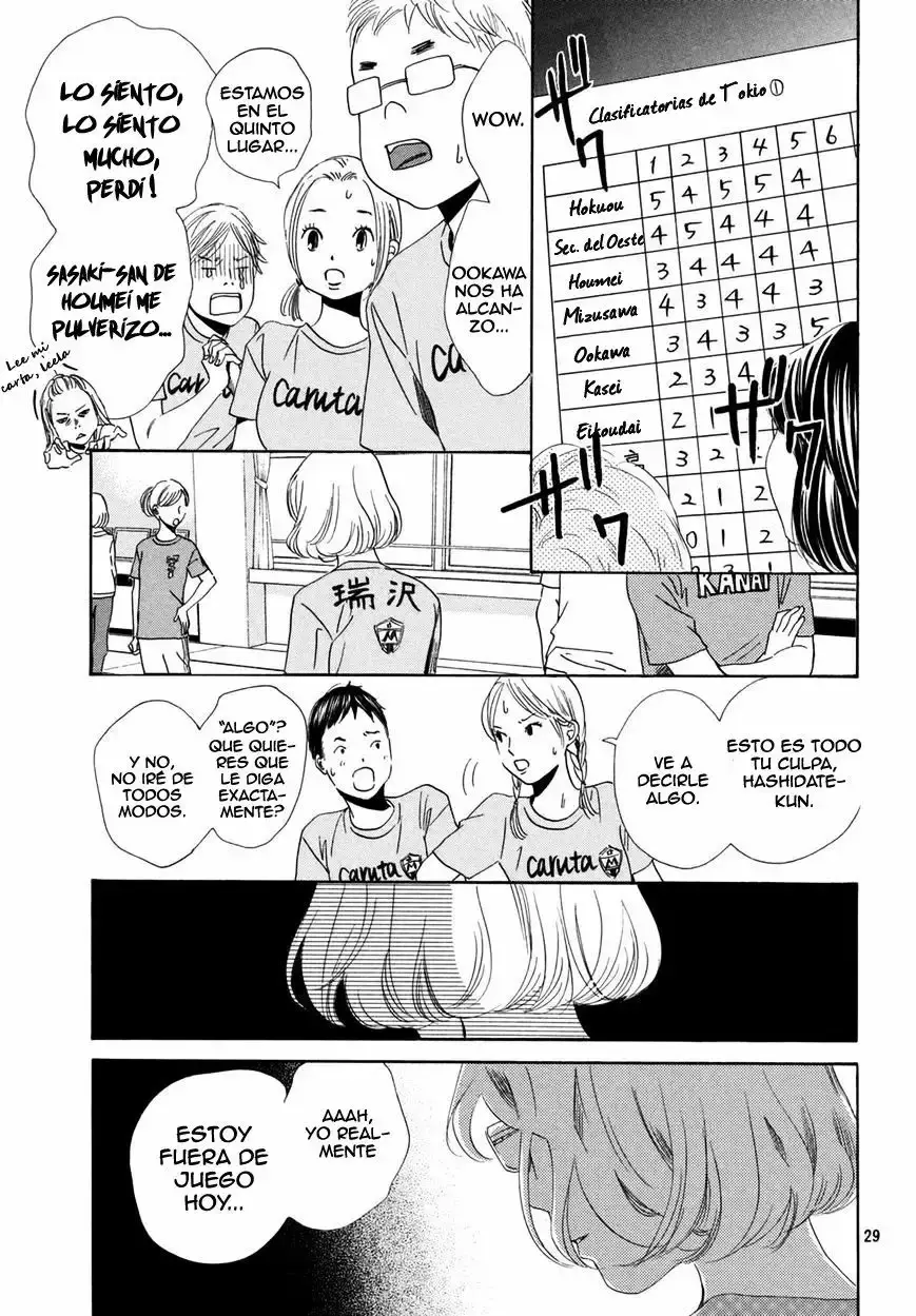 Chihayafuru capítulo 145, página 33
