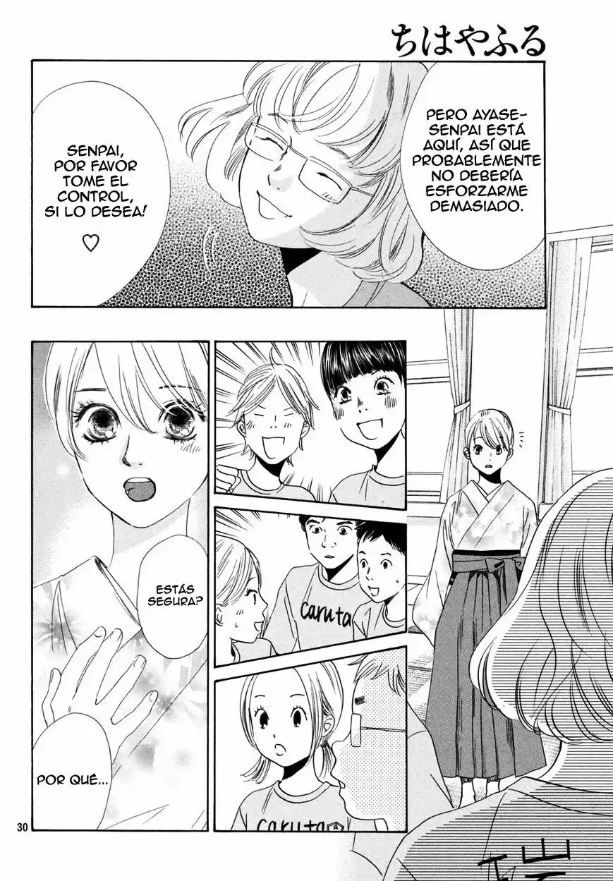 Chihayafuru capítulo 145, página 34
