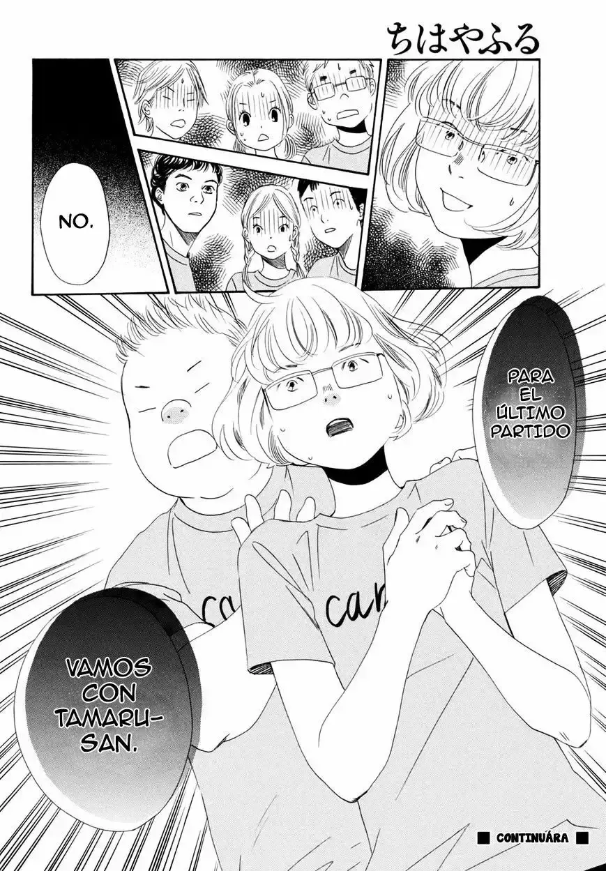 Chihayafuru capítulo 145, página 36