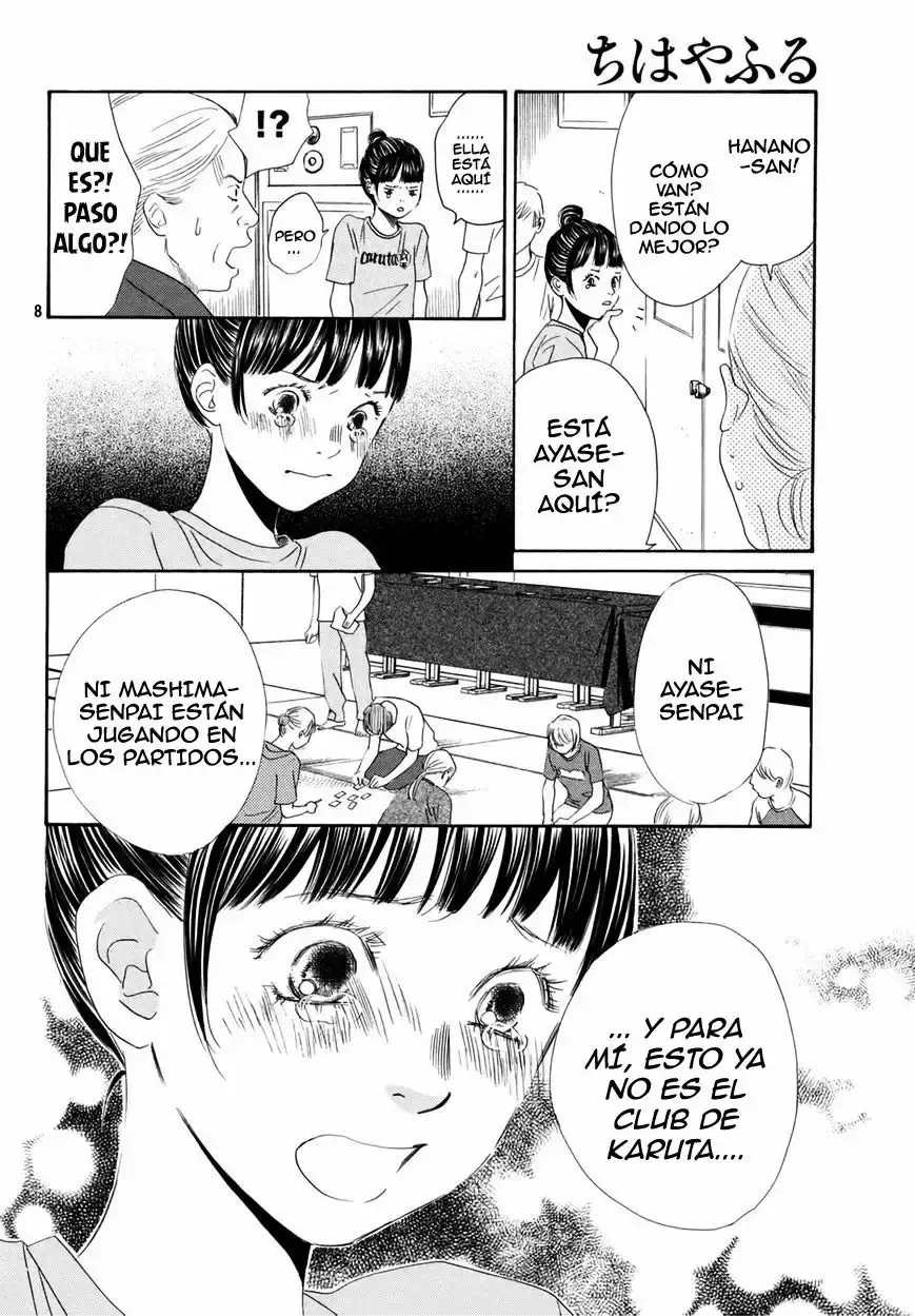 Chihayafuru capítulo 146, página 12