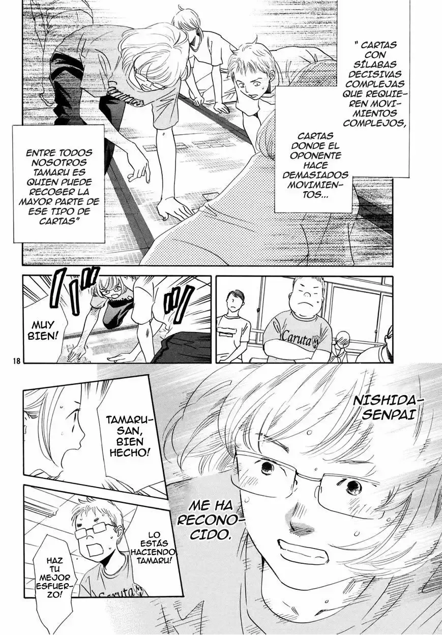 Chihayafuru capítulo 146, página 22