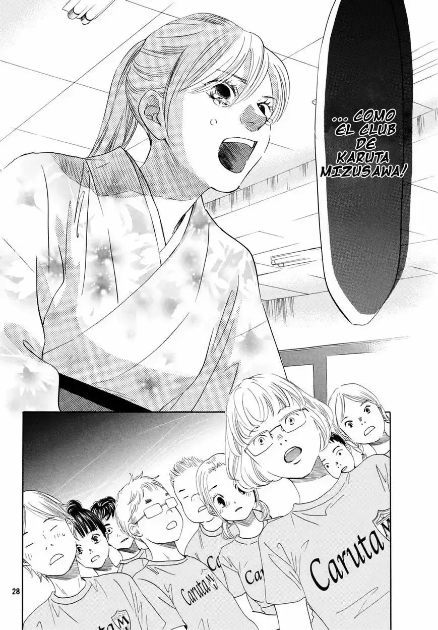 Chihayafuru capítulo 146, página 32