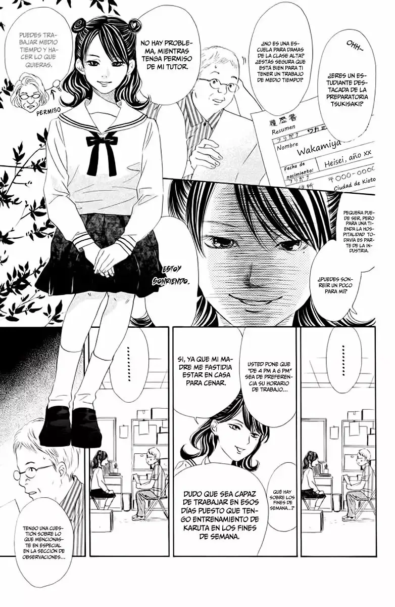 Chihayafuru capítulo 147, página 9