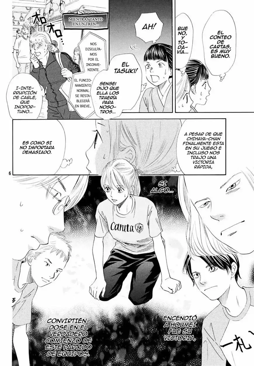 Chihayafuru capítulo 148, página 8